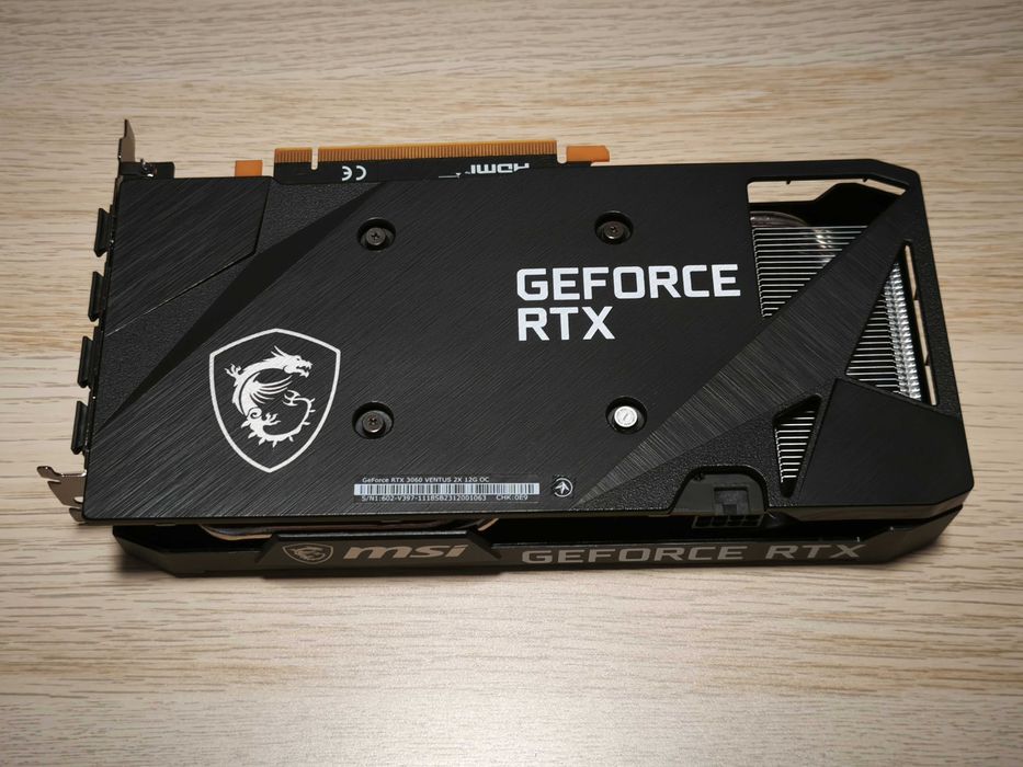 Placa video MSI GeForce RTX 3060 VENTUS 2X 12GB GDDR6 192-bit