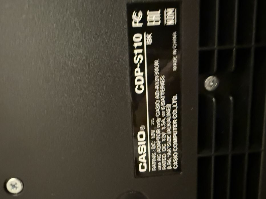 Orga electronica/ Pian Digital CASIO CDP-S110