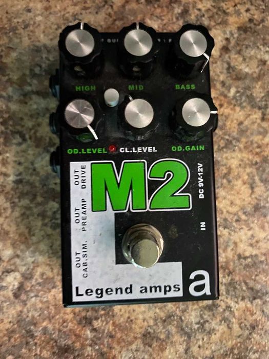 AMT M2 Legend Amps двухканальный гитарный предусилитель