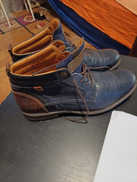 Мъжки боти естествена кожа