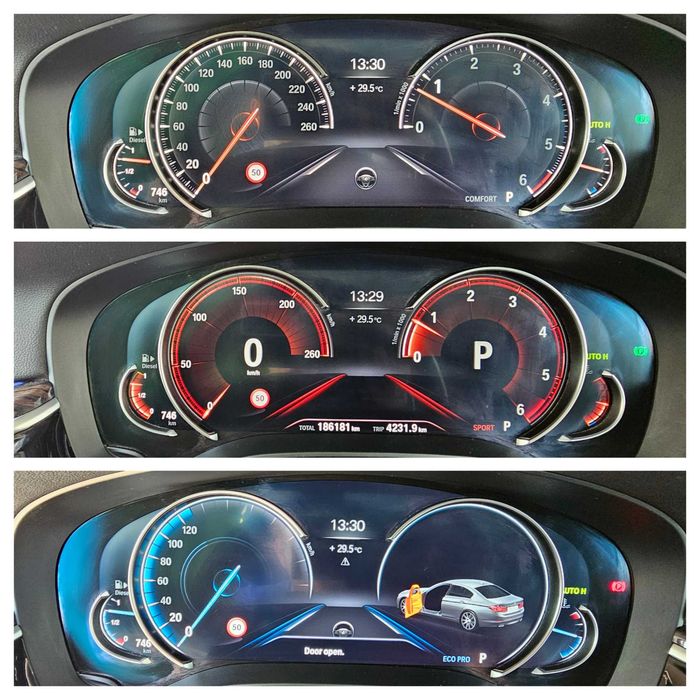 BMW 530xD Luxury Line/Piele Extins/360/ Harman/Trapa/HUD/Cheie Display