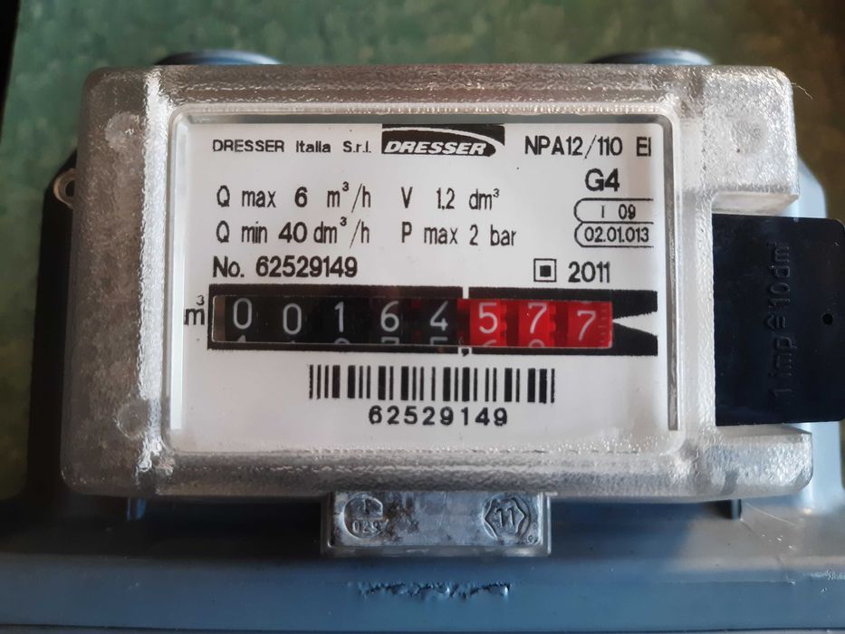 Газометър Дебитомер за газ метан пропан-бутан LPG GPL сгъстен въздух