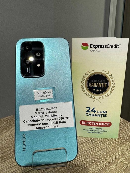 (AG42) Honor 200 Lite b12638 - Garantie 2 ani!