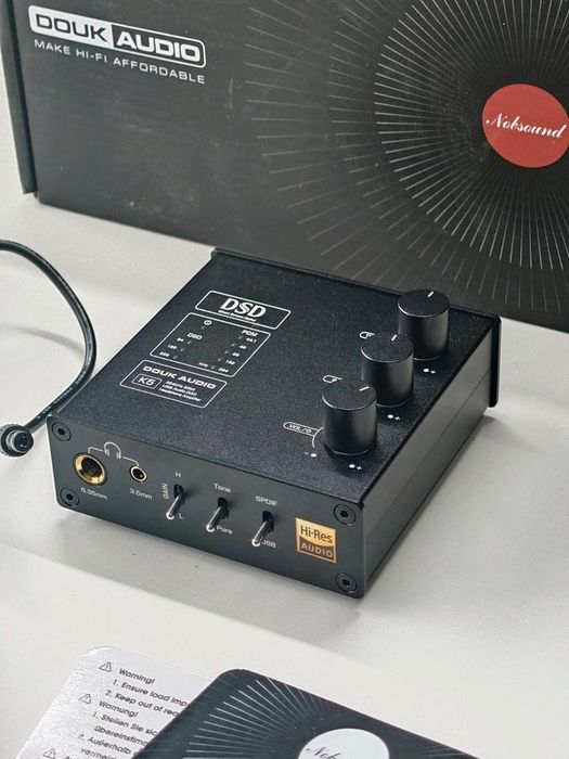 Douk Audio K5 USB DAC & Усилител за Слушалки