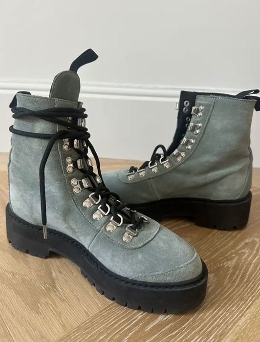 Велурени боти Off White