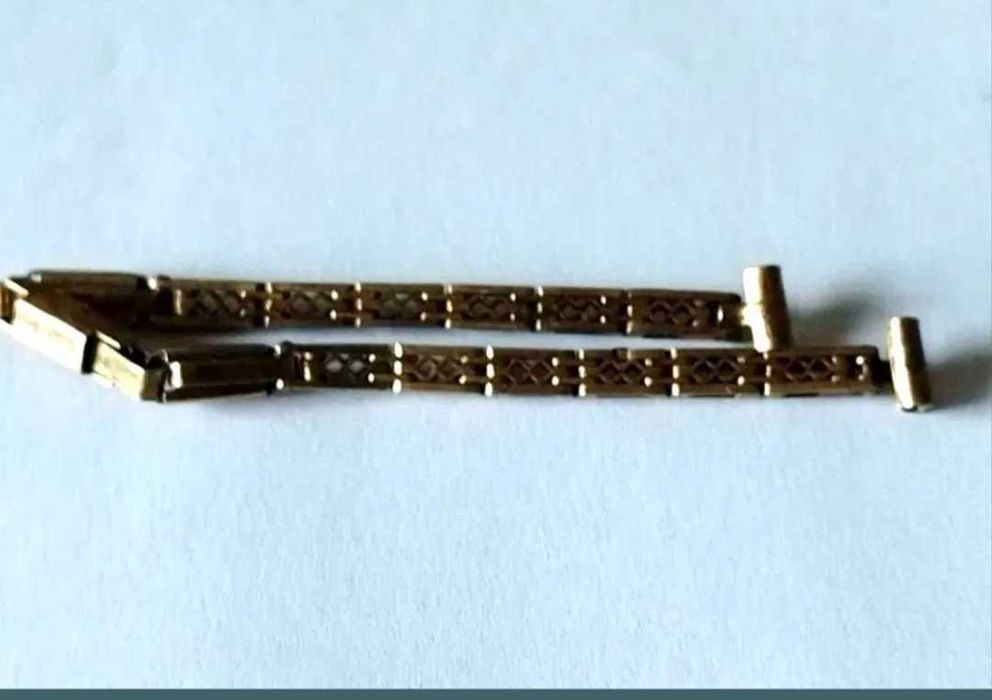 Deosebita curea de ceas argint aurit 875