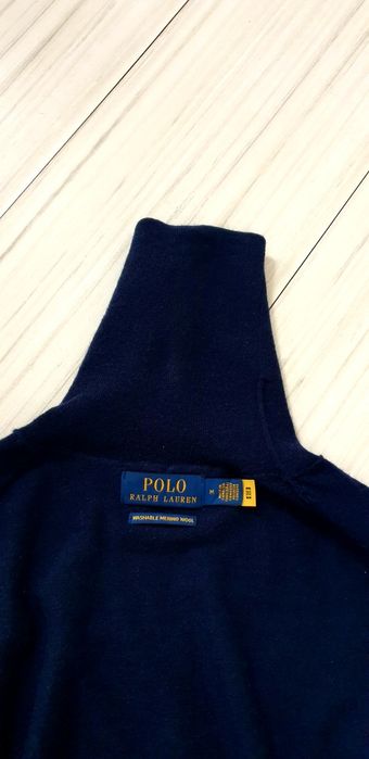 POLO Ralph Lauren Merino Wool / POLO / M  ОРИГИНАЛ! Мъжки Пуловер Поло