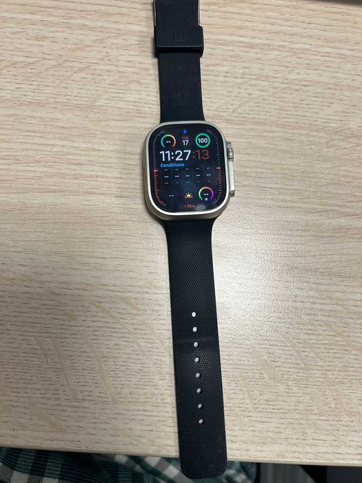 Apple Watch Ultra 2, GPS + Cellular, Carcasa Natural Titanium 49mm + Full box