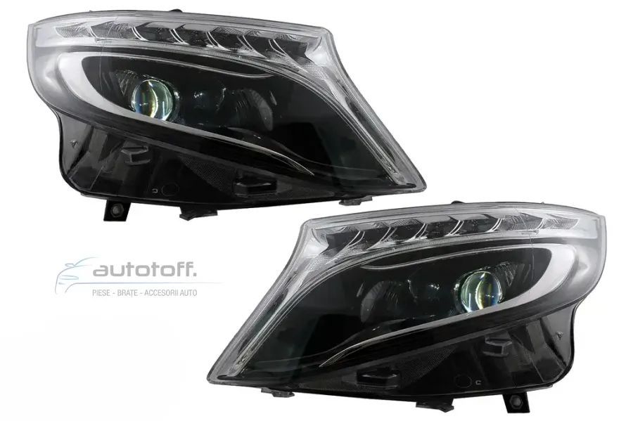 Faruri Full LED compatibile cu Mercedes V-Class / Vito W447 ( 2014 + )