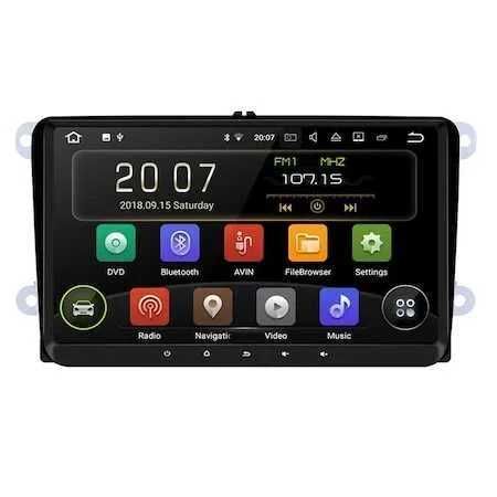 GPS мултимедия Android 9'' VW Golf Passat Tiguan Touran Skoda Seat