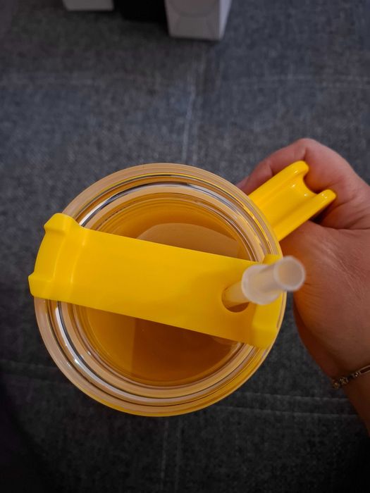 Cana plastic cu pai McDonald's