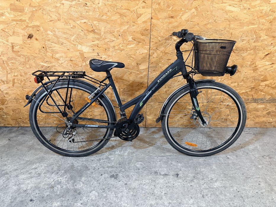 28цола Zundap алуминиев дамски градски велосипед колело[21ck-Shimano]