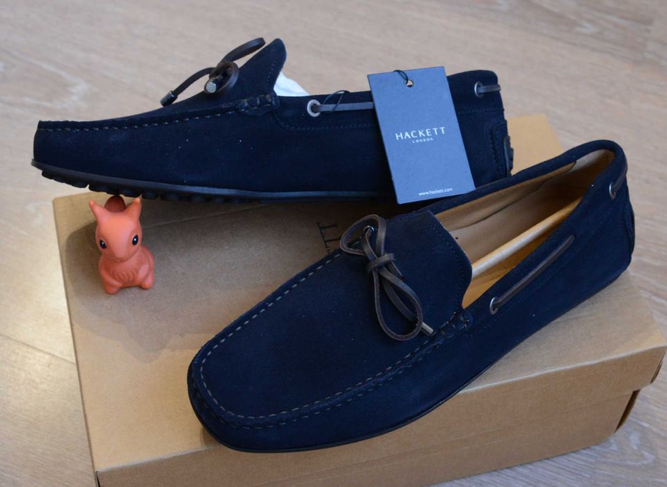 Hackett 42 р. оригинальные мокасины