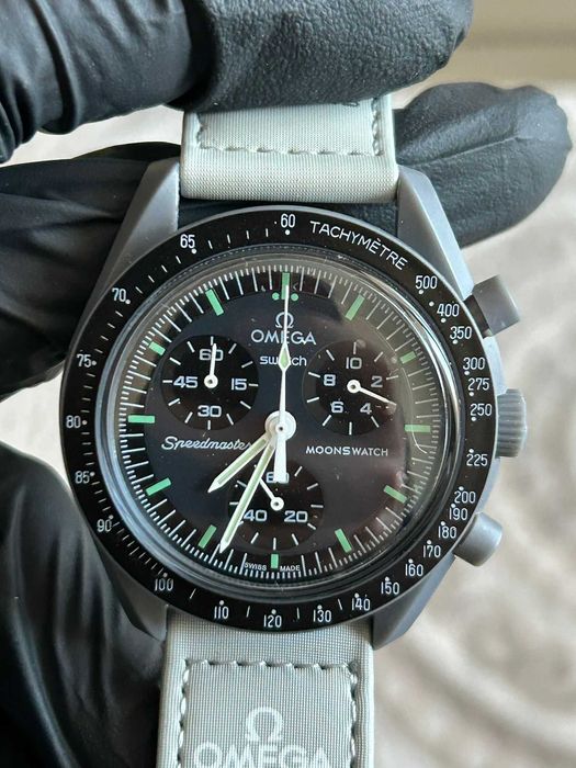 Omega x Swatch MoonSwatch Mission to Mercury – NOU, complet, cu acte