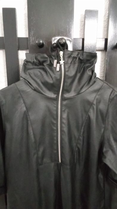 Кожена дамска рокля от кожа