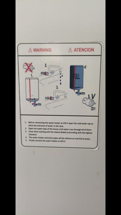 Boiler Ferroli Titano 50l