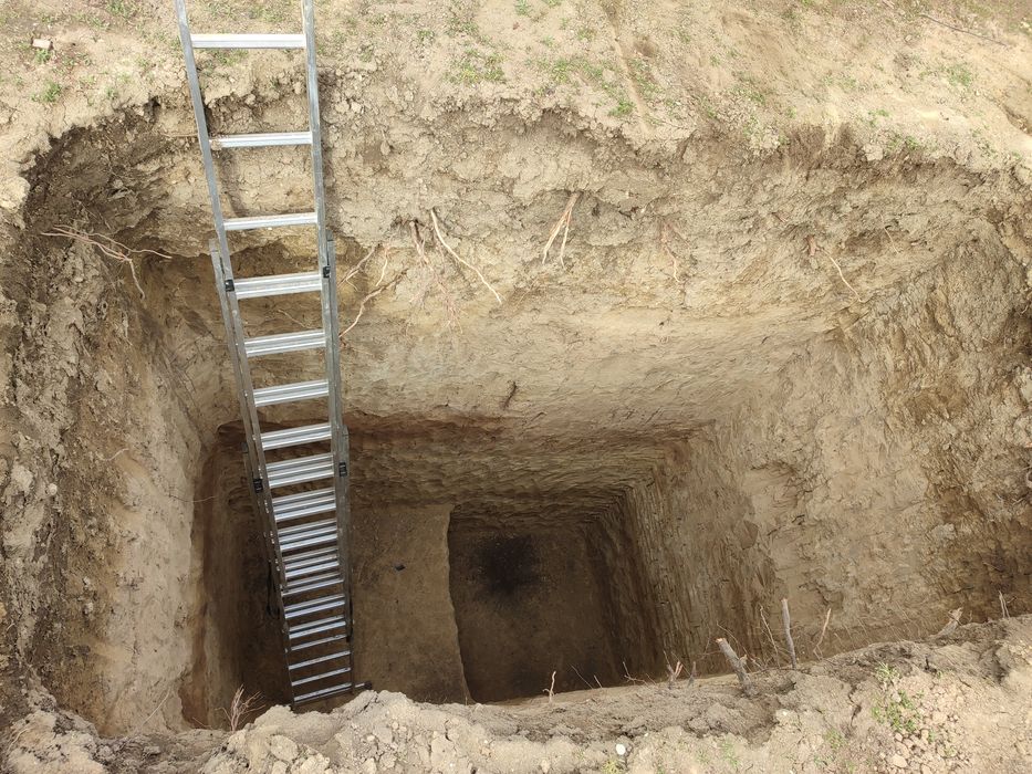 Копаене на Септични Ями,Полагане на Бетони