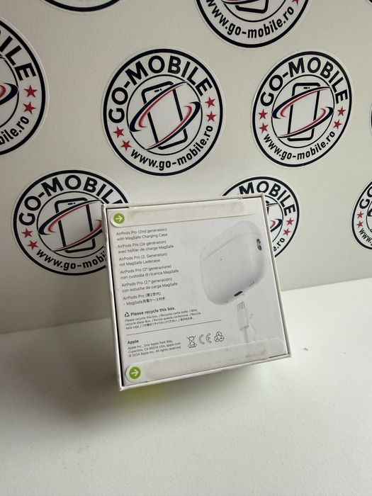 AirPods Pro Gen.2 - Alb - Nou - Sigilat - Garantie
