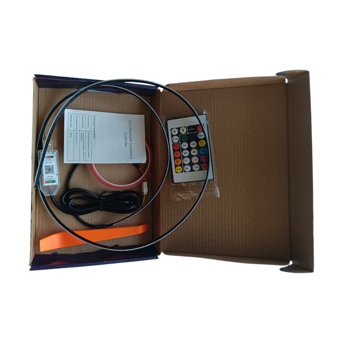 Banda acrilica RGB cu telecomanda