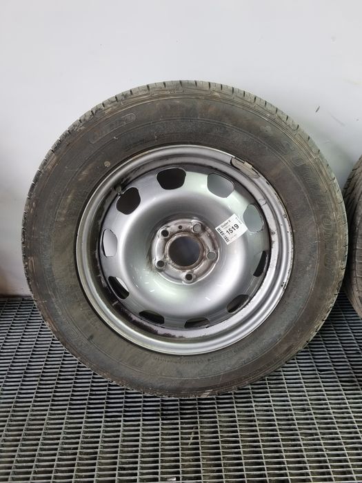 Jante tabla Dacia Duster II 2018 - 2021 SUV 4 Usi Blanc Glacier OV369 (1519) R16 CU ANVELOPE 215/65R16 ET50 5*115 Garantie