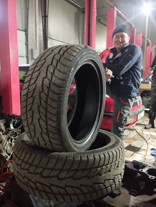 Зимние шины на 18