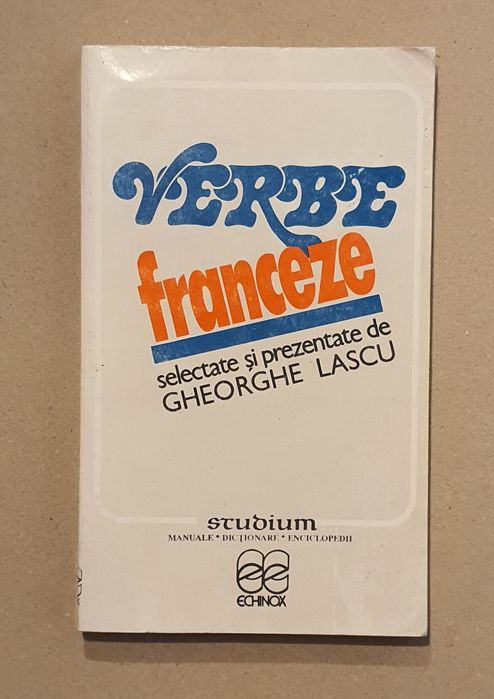 Cărți limba franceză, dicționare, ghid conversație, verbe, manuale