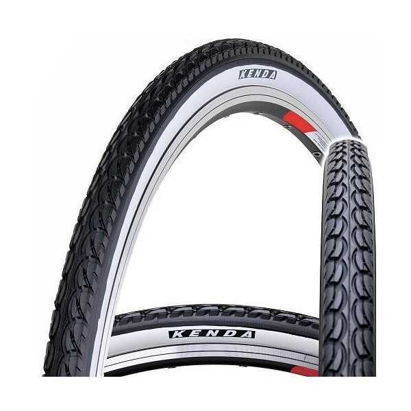 Гума за велосипед KENDA Eurotrek (28 x 1.25) (32-622), Бели бордове