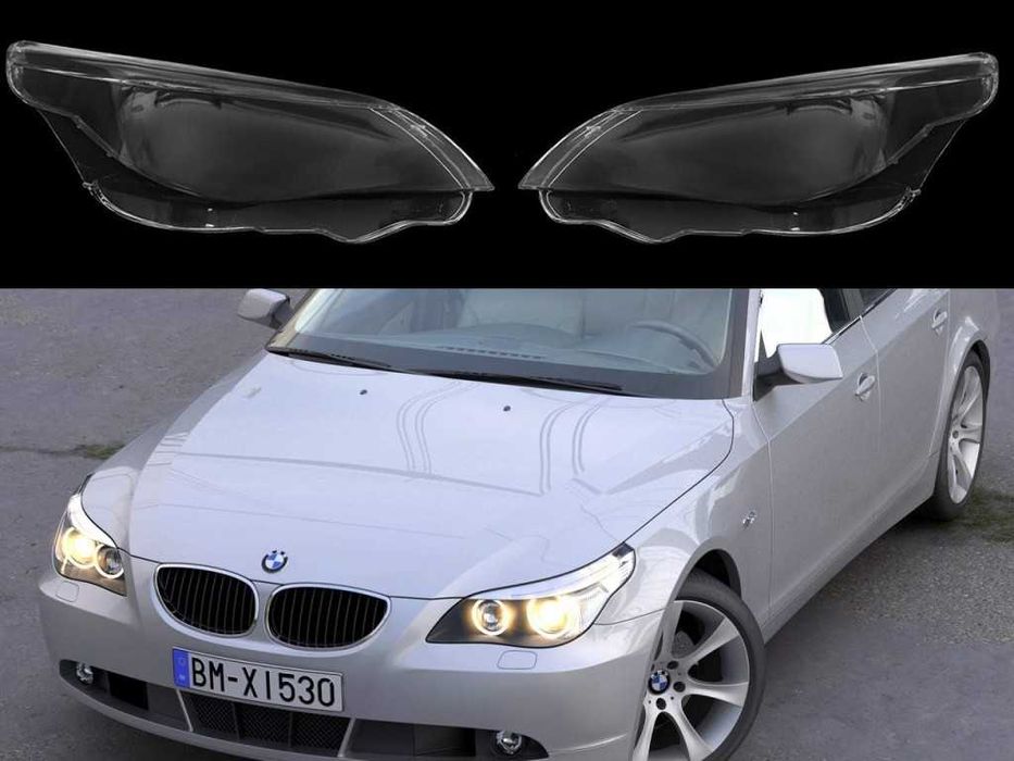 Стъкла за фарове на BMW 5 E60 (2004-2010)