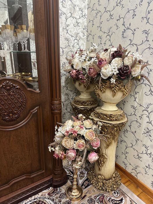 Zal uchun dekorativ gullar