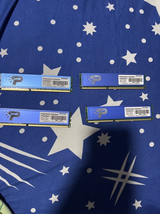 Memorie patriot 4 gb DDR dau si la bucata