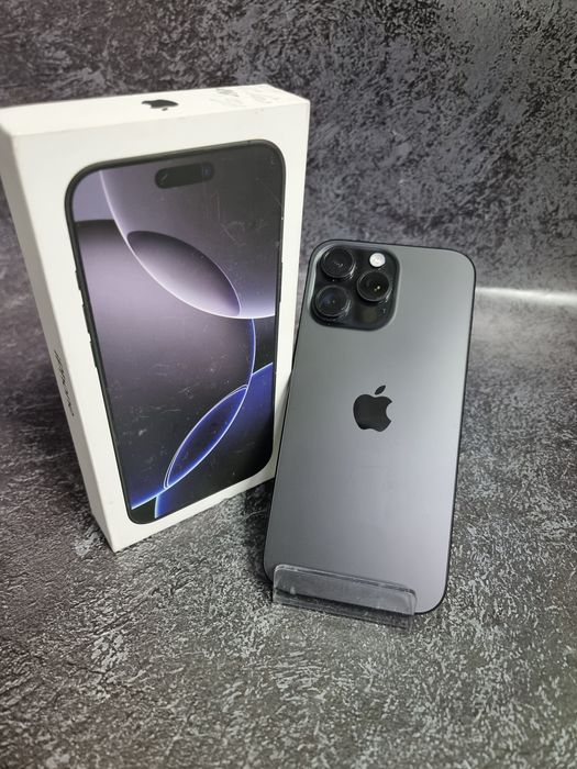 Iphone 16 pro max e-sim, 256gb, г Семей ул Засядко 88 131,  лот 4534