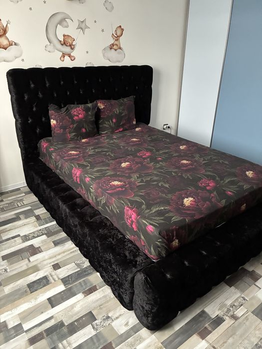 Легло спалня  180/220 с матрак и подматрачна рамка  140/190, като ново