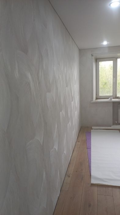 Поклека обоев, галтель