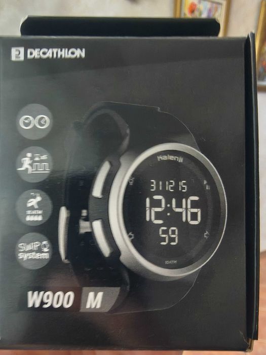 Спортен Часовник Kalenji W900 M (Decathlon) + Нова Каишка (БОНУС)