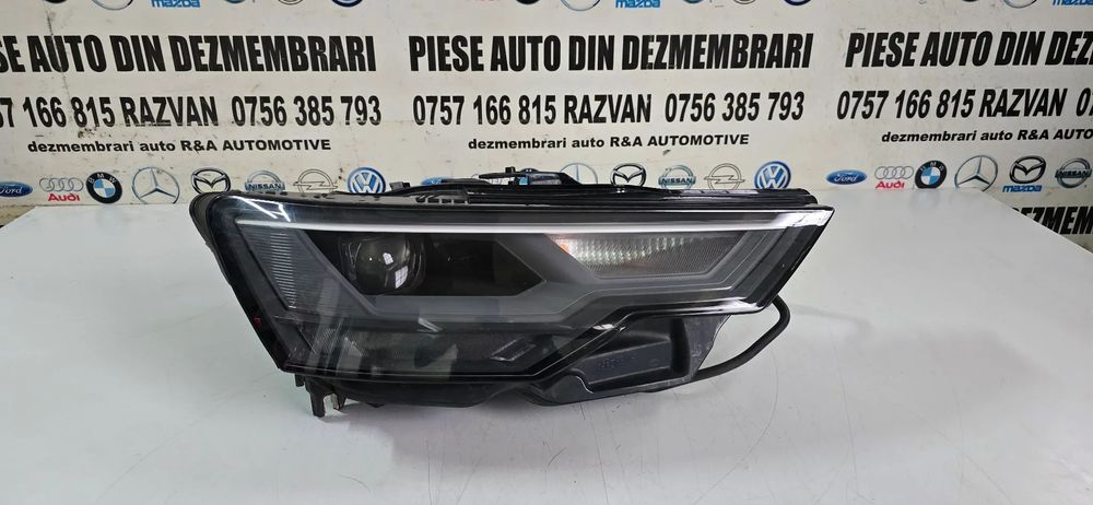 Far Dreapta Complet Full LED Audi A6 4K C8 Cod 4K0941034 O Ureche Fisurata Volan Stanga