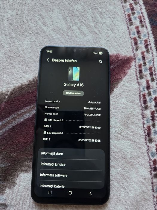 Vind samsung A 16