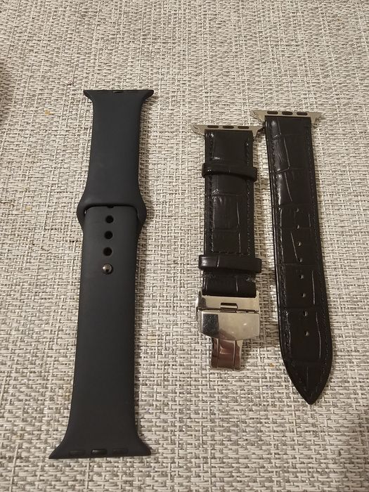 Curea Apple Watch piele si silicon