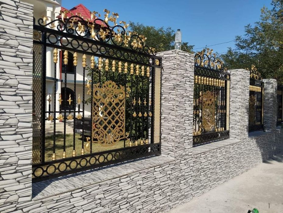 Porți și garduri din fier forjat