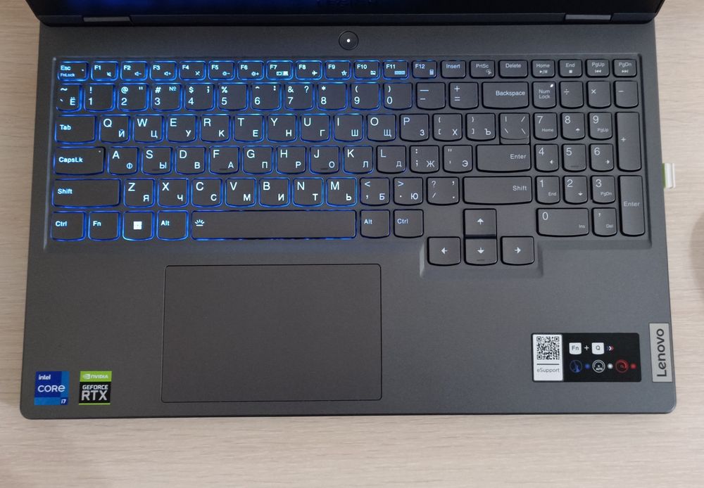 Ноутбук Lenovo legion 5