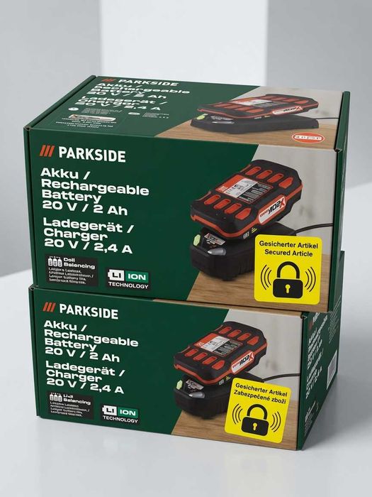 Зарядно и батерия 2000mah Parkside