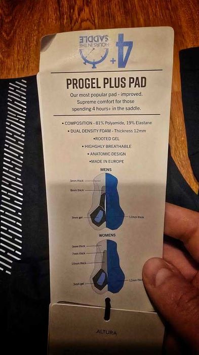Мъжки вело термо клин Altura Progel Plus, размер L