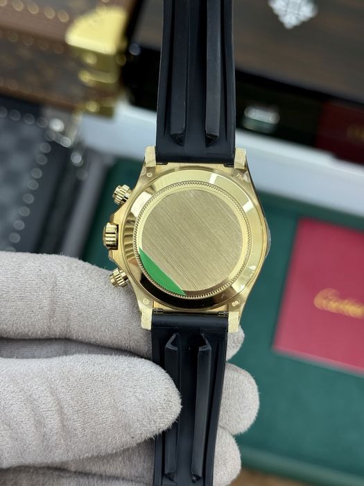 Rox Daytona Oysterflex Yellow Gold