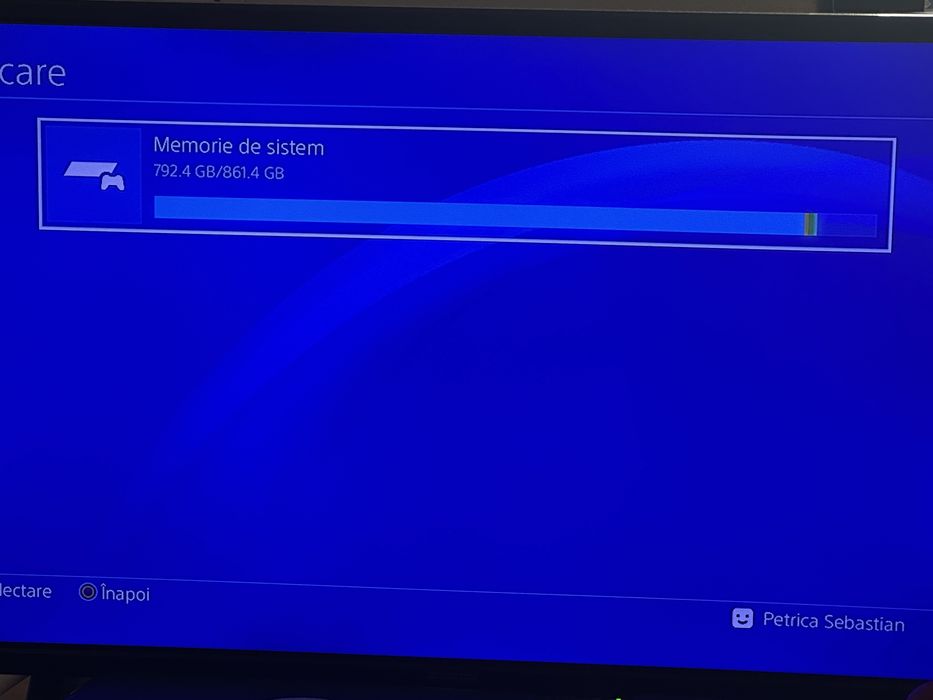 Vand Ps 4 861gb memorie