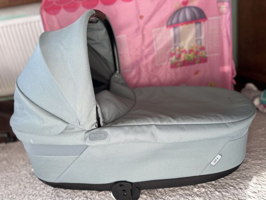 Cybex Кош за новородено Cot S Lux Stormy Blue