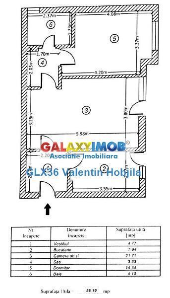 inchiriere apartament 2 camere parter gradina  Baneasa Greenfield