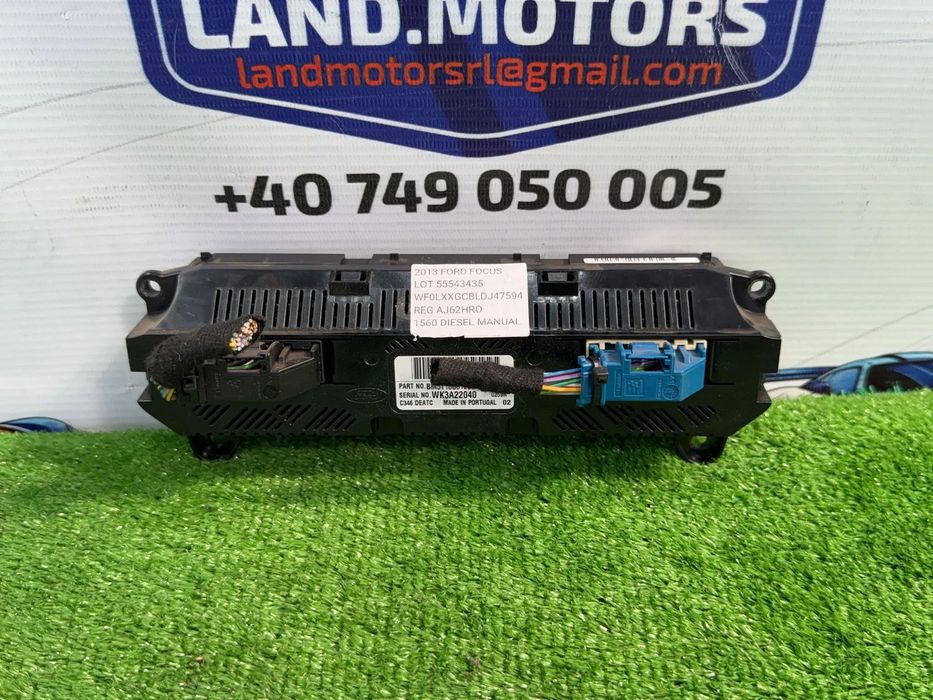 PANOU COMANDA AC / CLIMA FORD FOCUS MK3 2013 1.6 DIESEL Duratorq BREAK COD OEM BM5T18C612CL WK3A22040 2011-2015