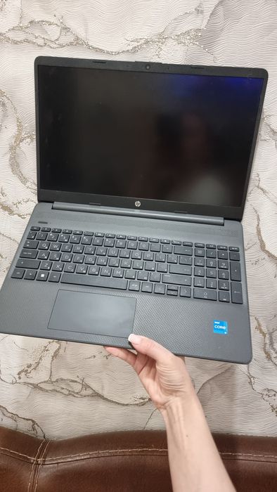 Ноутбук HP 15s серый