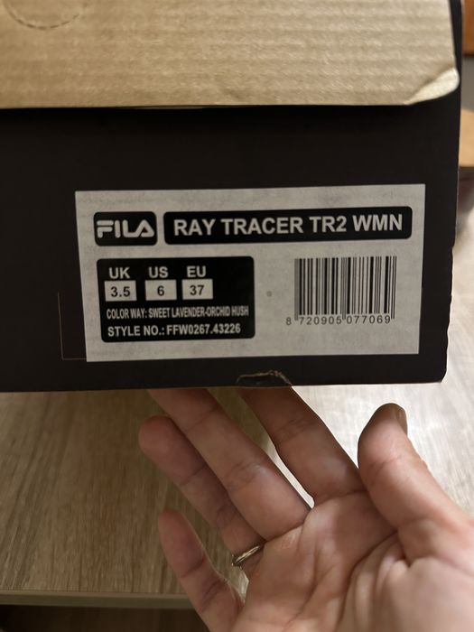 Fila Ray tracer TR2 Sweet Lavender