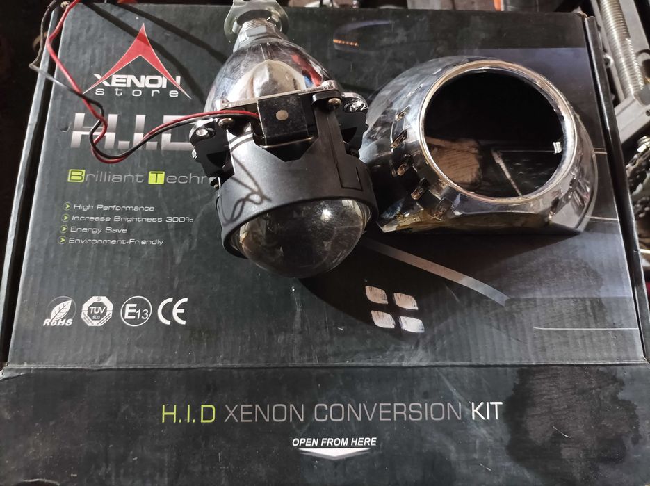 Kit xenon cu lupe bixenon