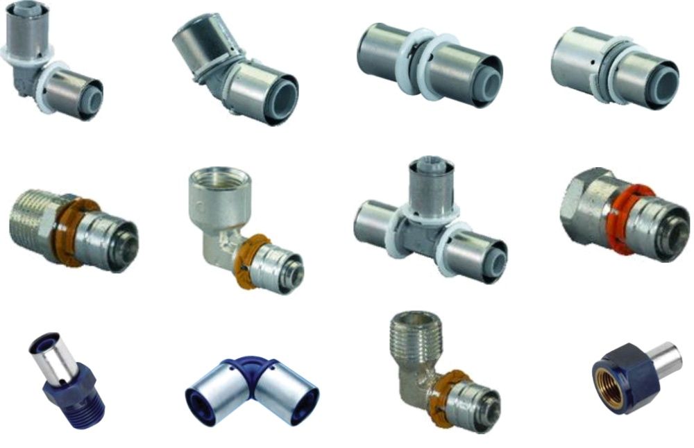 Металлопластиковые пресс-фитинги для металлопластиковых труб, цена